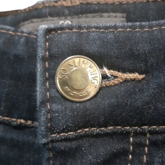 Chico's Women's So Lifting Jeans Dark Blue Wash Size 10 - Picture 7 of 9